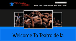 Desktop Screenshot of danzadelcaribe.com